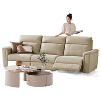  顾家家居 KUKA  90.YG.6180 电动功能沙发 三人位右电动 浅云灰