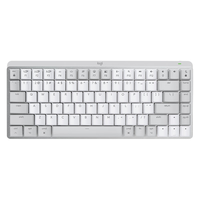 logitech 罗技 MX Mechanical Mac版机械键盘无线蓝牙 矮轴 Mini84键茶轴+大桌垫
