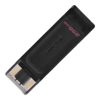  Kingston/金士顿 大容量 手机U盘  黑色 256GB
