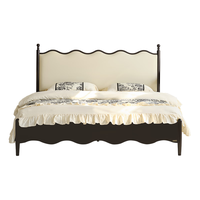 QuanU 全友 20点：全友 奶油风猫抓绒布艺床129002B  1.5米床