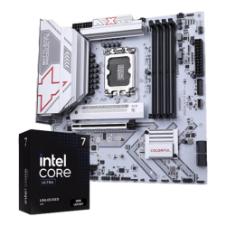 七彩虹 英特尔 酷睿 Ultra 7 265K 搭配 Z890/Z890M/B860M 流萤/冷钢/黑