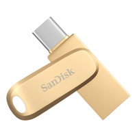  SanDisk/闪迪 读速高达400MB/s U盘  繁星金 64GB