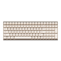 LOFREE 洛斐 小翘 OE903 100键 2.4G蓝牙 多模无线机械键盘 豆腐色 佳达隆G轴红轴 无光