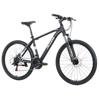 喜德盛（xds）黑客350山地车黑客380变速自行车21速X6铝合金车架碟刹避震前叉 黑客350 黑银色 21速  17英寸（身高166-180）