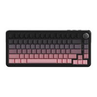 AJAZZ/黑爵 RT可调节 磁轴机械键盘  磁玉轴 渐变粉 RGB