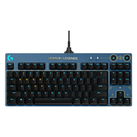 logitech 罗技 G）G Pro机械键盘 紧凑式背光游戏键盘 87键 有线键盘 海克斯IP电竞