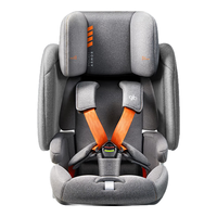 gb 好孩子 POCKIT ARMOR-U202GY 儿童安全座椅 9个月-12岁 灰橙色