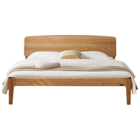 移动端、京东百亿补贴：全友 实木床 1.8x2米 常规高铺款