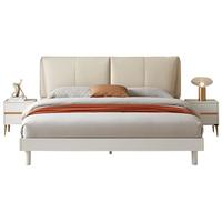 QuanU 全友 简约风双人床 1.8m