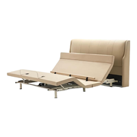 8H Find智能电动床 小爱语音多功能电动时尚升降悬浮双人床Find Pro 带床头【米色】 1.8M套装(电动床+0压绵25cm床垫)