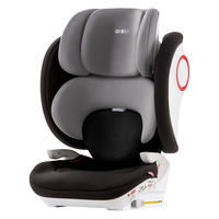 Savile 猫头鹰 3-12岁儿童安全座椅加宽加高可折叠ISOFIX接口M968A 妙拓深空黑