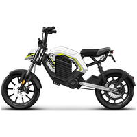 摩兽 Pesgo plus电动车新国标智能跨骑长续航电助力电动自行车 自由白 48V24Ah运动版