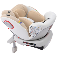 初婴贝 座椅 360度旋转 香槟白