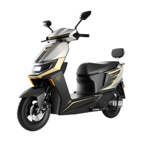 立马电动摩托车【系列】极昂100公里长续航电动车1500W电机 96V20Ah铅酸电池前后碟刹 海岸灰