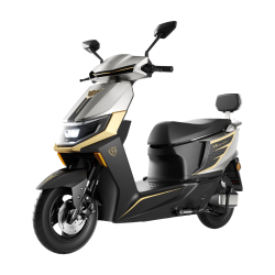 立马电动车 立马 极昂 1500W电机 96V20Ah铅酸电池 海岸灰 电动摩托车