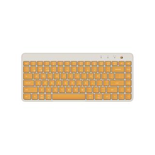 小米 XMBXJP01YM 85键 2.4G蓝牙 双模无线薄膜键盘 米白色