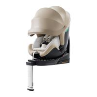 宝贝第一（Babyfirst）灵悦3代Gen III婴儿童汽车安全座椅0-7岁宝宝可坐可躺舒行灰R155F