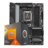 GIGABYTE技嘉AMD 9600/9700/9900/9950/X搭B650M/X670小雕冰雕主板CPU套装