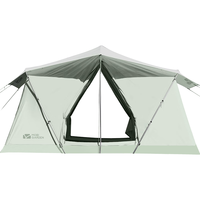 MOBI GARDEN 牧高笛 纪元 屋 205 帐篷 NX21561016 山岚绿 400*275*205cm 3-4人