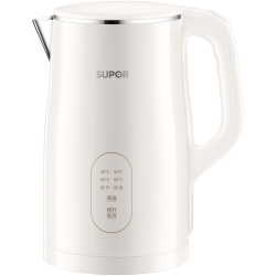 苏泊尔 SW-17J系列 保温一体全自动恒温 电热水壶  白色 1.7L