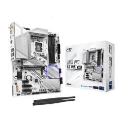 华擎 Z890 Pro RS WiFi White 匠心主板白色