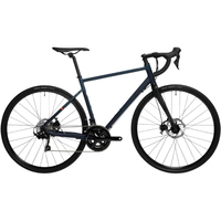 DECATHLON 迪卡侬 RC520碳纤维前叉碟刹弯把竞速禧玛诺超快铝公路自行车OVB1 深藏青色 M - 175-180cm