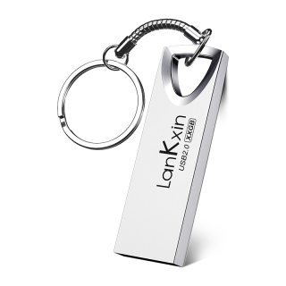  LanKxin/兰科芯 高速 U盘  32GB 银