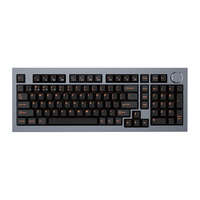 JAMES DONKEY/贝戋马户 Gasket结构 机械键盘  瑰夏拿铁轴 深空灰 RGB
