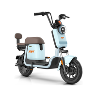 雅迪青春号【车架+电池+充电器】电动自行车Q1-H 48V24Ah钠离子电池新国标电动自行车 奶豆蓝