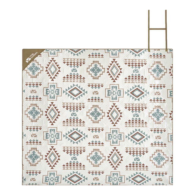 牧高笛 MOBIGARDEN）野餐垫 户外露营公园野餐可机洗便携防潮垫200 NX21663022 暖沙色