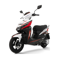 立马电动摩托车【系列】闪电70公里高速长续航电动车1500W电机72V20Ah铅酸电池 前后碟刹 极光满红