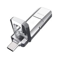 aigo 爱国者 超跑系列 U393 USB 3.1 固态U盘 Type-C/USB双口