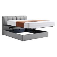 CHEERS 芝华仕 现代简约真皮储物床主卧高端大气互不打扰双人床架C265