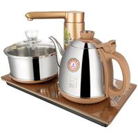 KAMJOVE/金灶 V2 全自动上水电水壶 抽水茶具电茶盘 全智能电茶炉 香槟金 0.9L