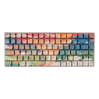 MEN/新贵 RGB背光 机械键盘 PBT键帽 龙翔凤舞键帽  RGB