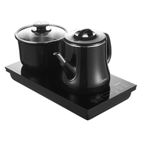 Midea 美的 自动上水电水壶 煮茶器电茶炉茶台电热水壶烧水壶养生套装消毒茶具电茶盘C13X