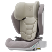 宝贝第一 耀趣大儿童安全座椅汽车载 i-Size增高垫 椰奶白R943A