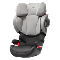 好孩子(gb)儿童座椅3-12岁ISOFIX接口 倾斜式头枕 ELIAN-FIX 极光灰