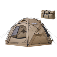 MOBI GARDEN 牧高笛 指挥官 245 帐篷 NX22661010 沙石色 500*500*250cm