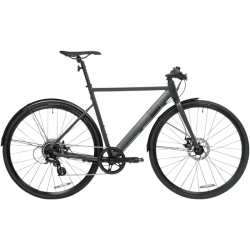迪卡侬 超轻 平把公路竞速自行车  灰色 speed900碳 700C