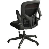 舒客艺家 电脑椅办公椅子人体工学椅靠背椅电竞椅可调扶手家用老板椅转椅 SK-黑框黑网