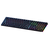京东京造京东京造J104青轴有线游戏机械键盘 暗夜骑士 108键全配列炫彩背光混光 电竞码字办公清脆声 暗夜骑士 青轴 108键【游戏】