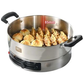 利仁 304不锈钢0涂层 电饼铛