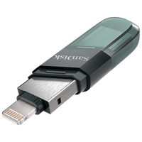 SanDisk 闪迪 欣享豆蔻系列 iXPand USB3.1 U盘 黑色 256GB Lightning/USB-A