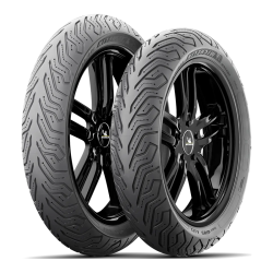 米其林 踏板摩托车轮胎真空胎city grip SAVER 90/90-12电摩防