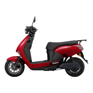 今日必买：五羊・本田 五羊-本田摩托车e-POP长续航电动车1200W铅酸鼓刹72V20Ah外卖上班代步电摩哑光红