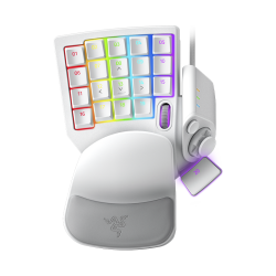 雷蛇 塔洛斯魔蝎V2 专业版 20键 有线机械键盘 水银 模拟光轴 RGB