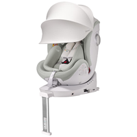 贝思贝特（besbet）追梦号儿童座椅0-12岁婴儿宝宝汽车用i-Size认证智能通风加热 薄荷绿（智能款）