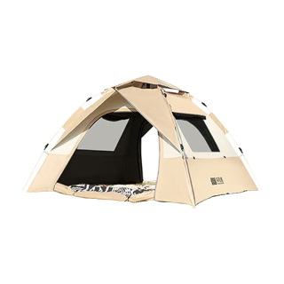 移动端、京东百亿补贴：探险者 全自动帐篷户外3-4人野营免搭建帐篷