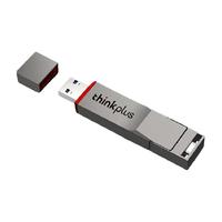 ThinkPad双接口固态u盘 读速高达1000MB/S USB/type-c手机高速大容量办公优盘 TU280  Pro 256GB